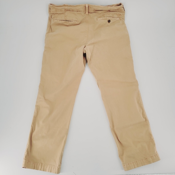 Mens American Eagle Extreme Flex Pants Khaki 36x30 Original Straight - Picture 2 of 5